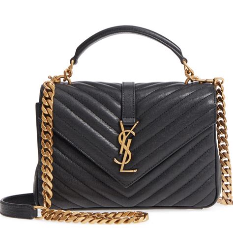 Saint Laurent Medium Collège Shoulder Bag 